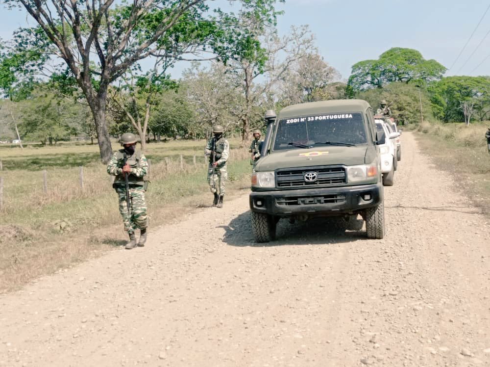 Milicia and local police deployed in Apure as reinforcements to patrol safer areas