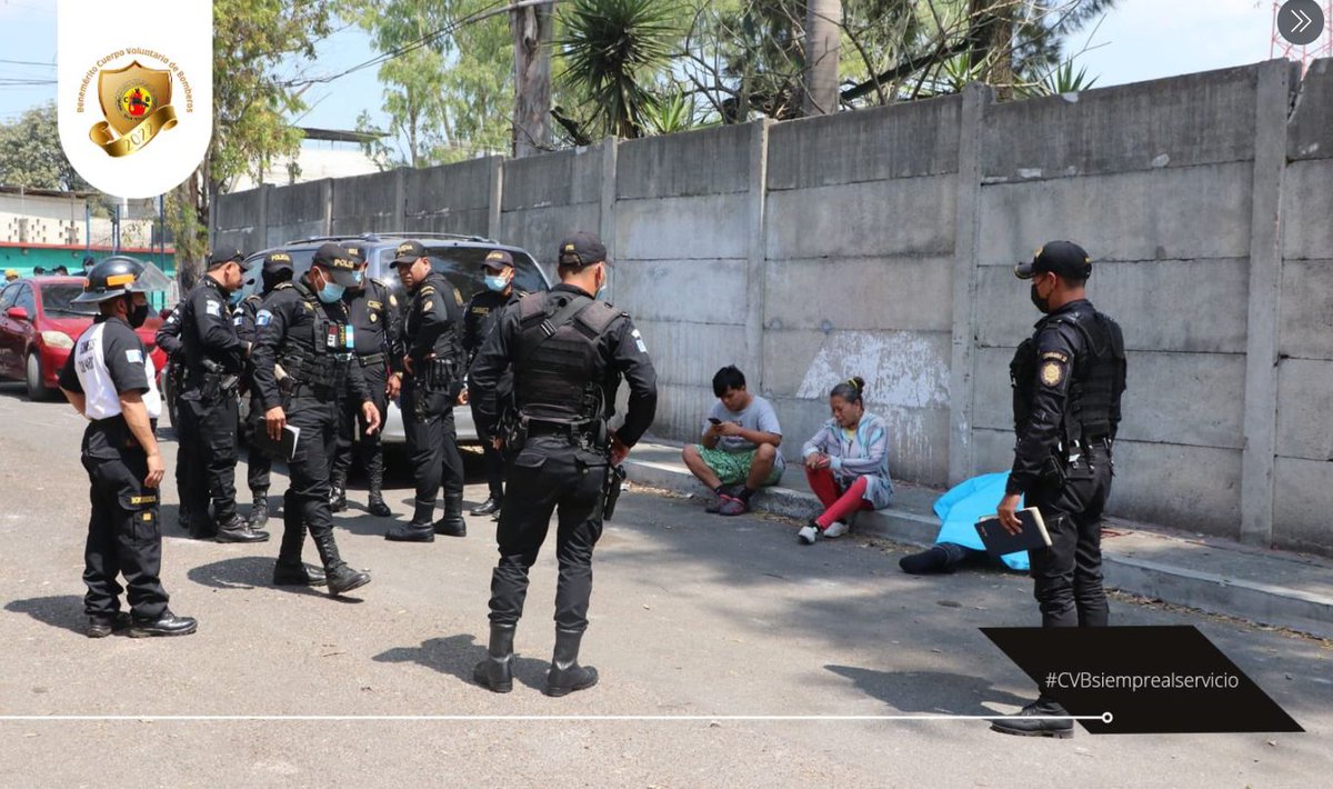 27-year-old man, died in an armed attack on the 6th. avenue B and 8a. street in zone 5 of Villa Nueva, Planes Norte neighborhood. Report @BVoluntariosGT