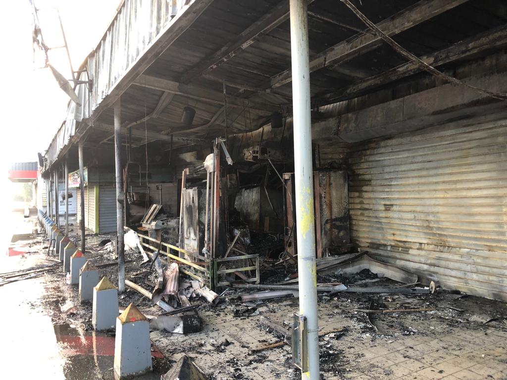 November 2021 violence in Martinique 3 men arrested for the burning of businesses in Robert violence