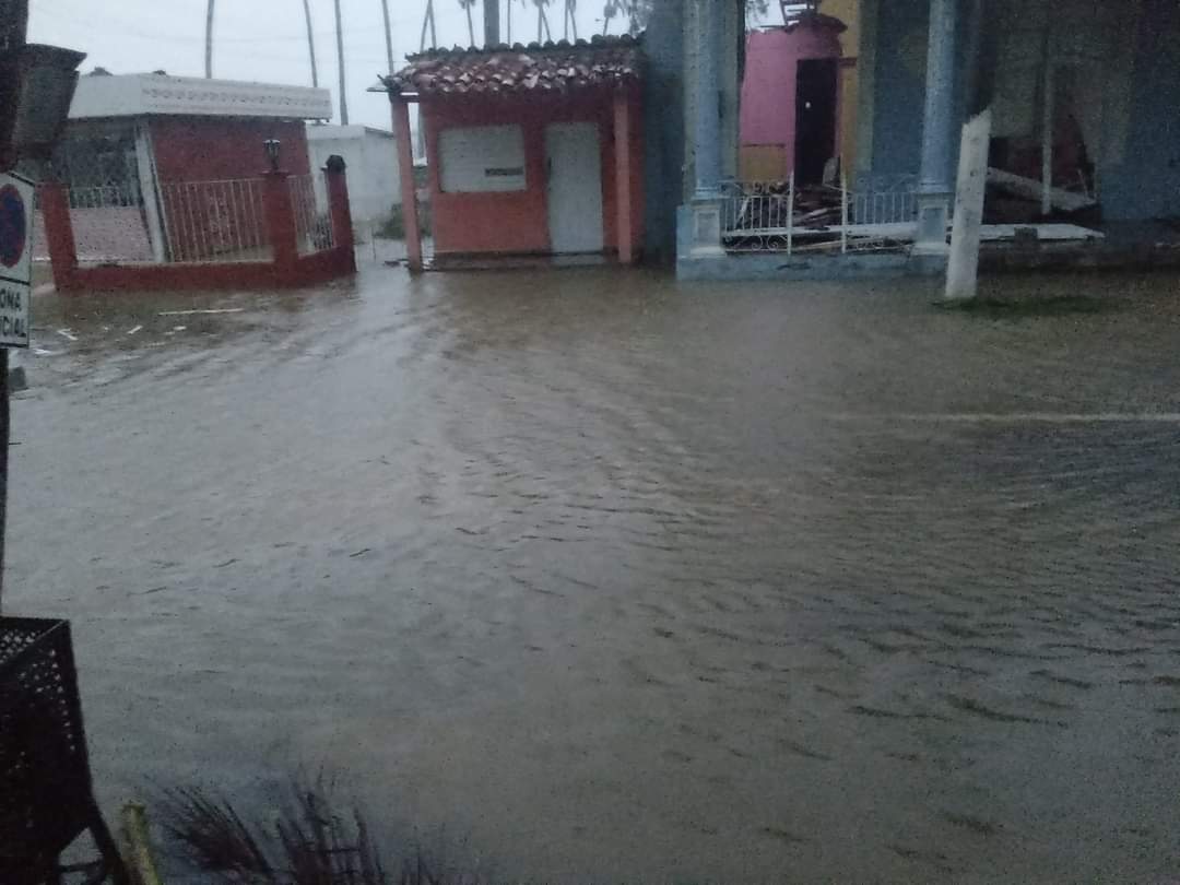 Images that arrive from San Juan and Martínez, a municipality with the highest wind gust recorded so far due to the passage of the hurricane, of 208 kilometers per hour