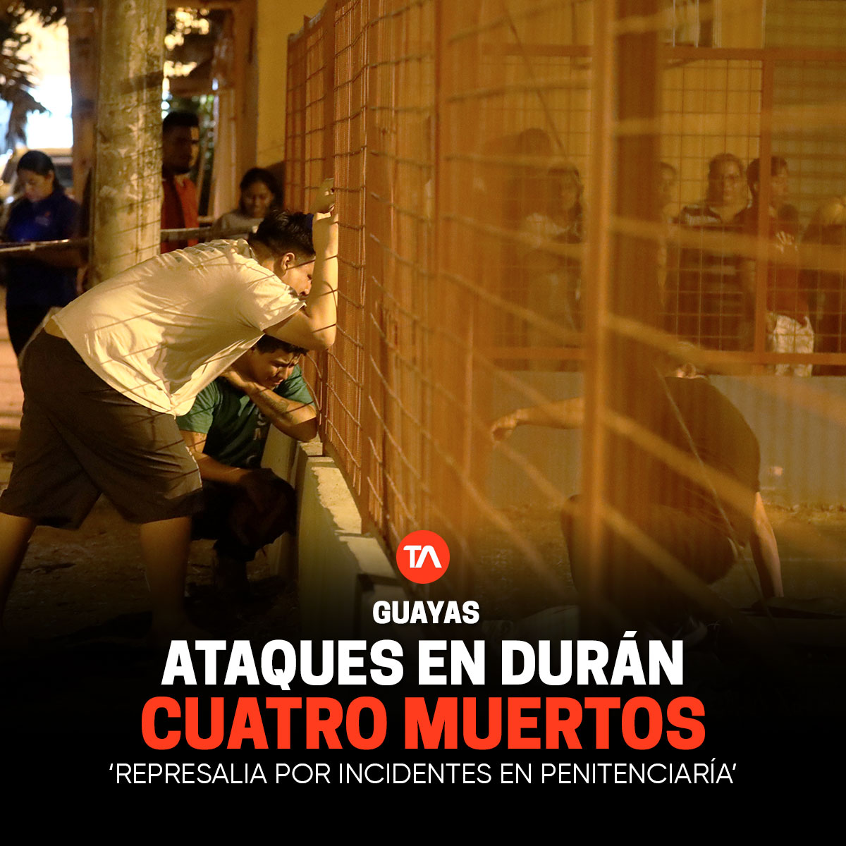 Four dead and four injured during violent attacks in Duran