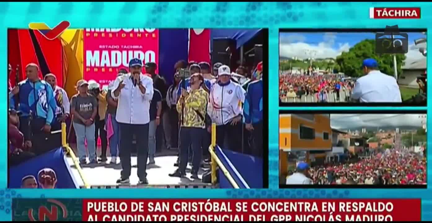 Maduro from Táchira affirms that June 28 is the day of justice against the Venezuelan extreme right. That day the people, with their vote, will collect everything they did against our country, he stated.