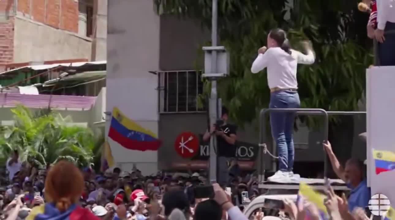 María Corina Machado in Las Mercedes: We made history. Let us pay tribute to each of those Venezuelans who were heroes. What can be more noble than becoming a witness and guardian of popular sovereignty