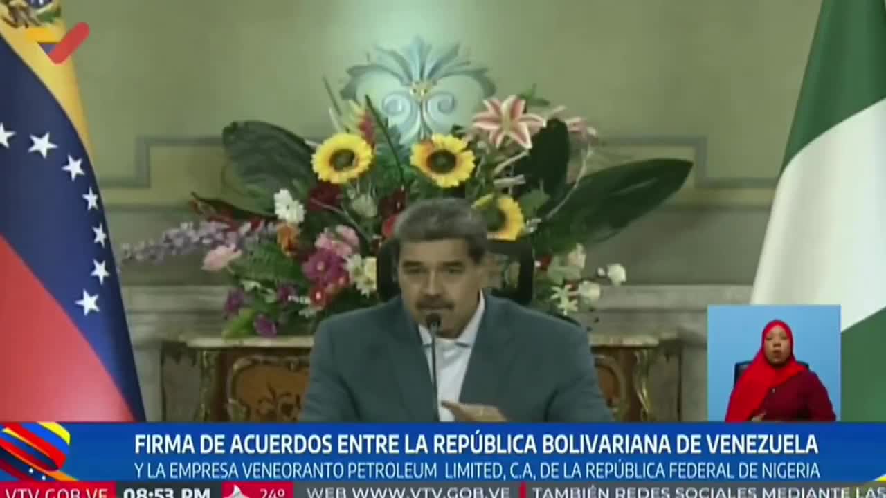 Maduro reiterates that he will not accept interventionism from anyone in the country. Anyone who messes with Venezuela will get a slam because he respects Venezuela, he said.