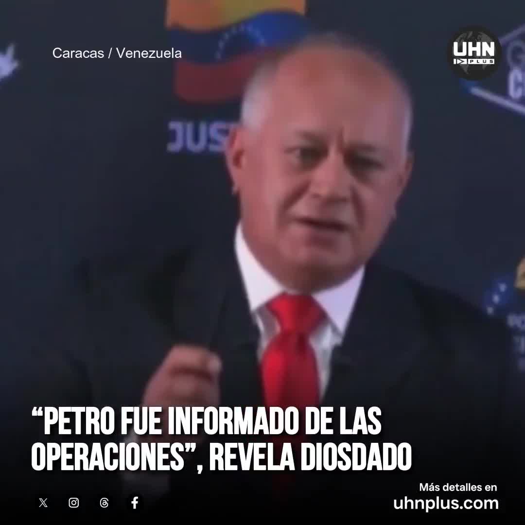 Diosdado Cabello announces military deployments in Táchira, Zulia, and Apure as part of new peace zones on the border with Colombia. He asserts that the Petro administration was informed of the operations and expressed pleasure with the binational coordination.