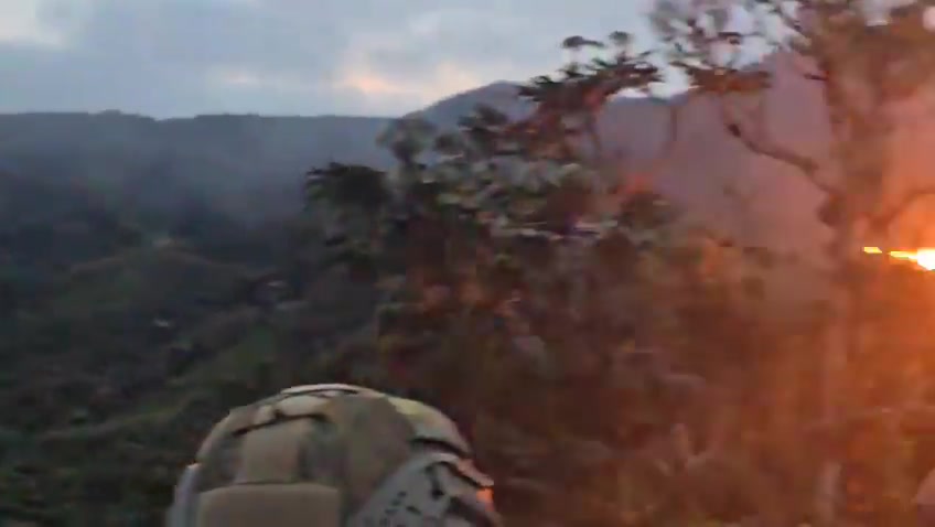 The moment the Ecuadorian Army bombed drug trafficking targets in Buenos Aires