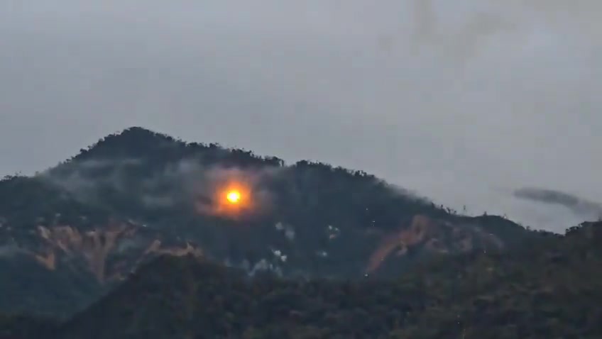 The moment the Ecuadorian Army bombed drug trafficking targets in Buenos Aires