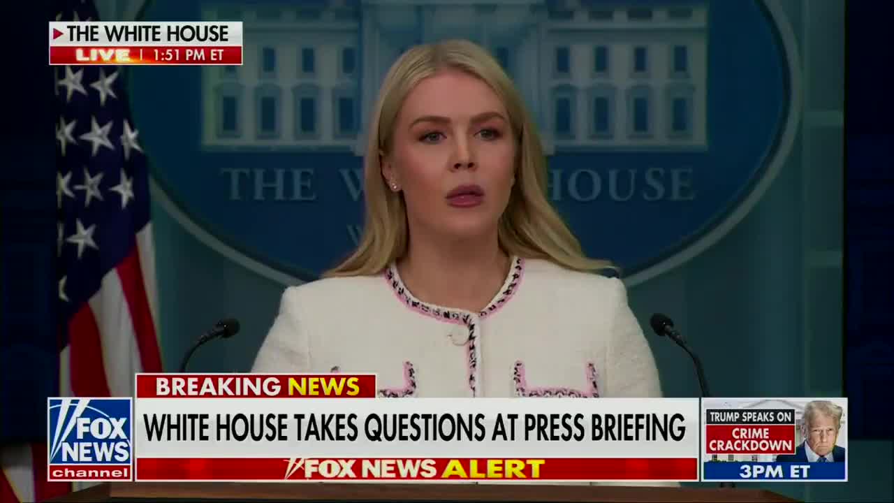 Leavitt: I don't think we're seeing deescalation from the unhinged leader of Colombia right now, and I don't think the president frankly is interested in that at this point.
