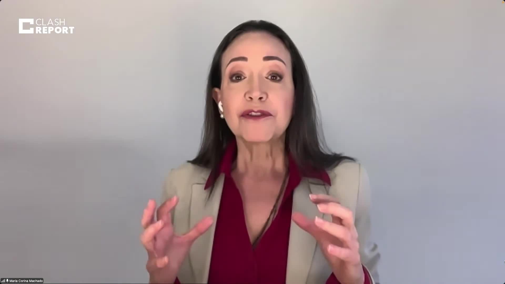 Venezuelan Opposition Leader María Corina Machado: Iran, Russia, and China now operate militarily, technologically, and through intelligence in Venezuela—just three hours from Florida. A transition to democracy would dismantle this presence and make Venezuela a strong security ally of the United States
