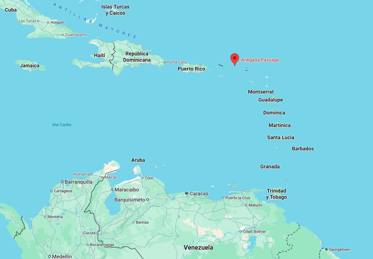 The aircraft carrier USS Gerald R. Ford is now in the Caribbean Sea. The U.S. reported that the Gerald R. Ford Carrier Strike Group, led by the world's largest aircraft carrier, the USS Gerald R. Ford (CVN 78), crossed the Anegada Passage and entered the Caribbean Sea.