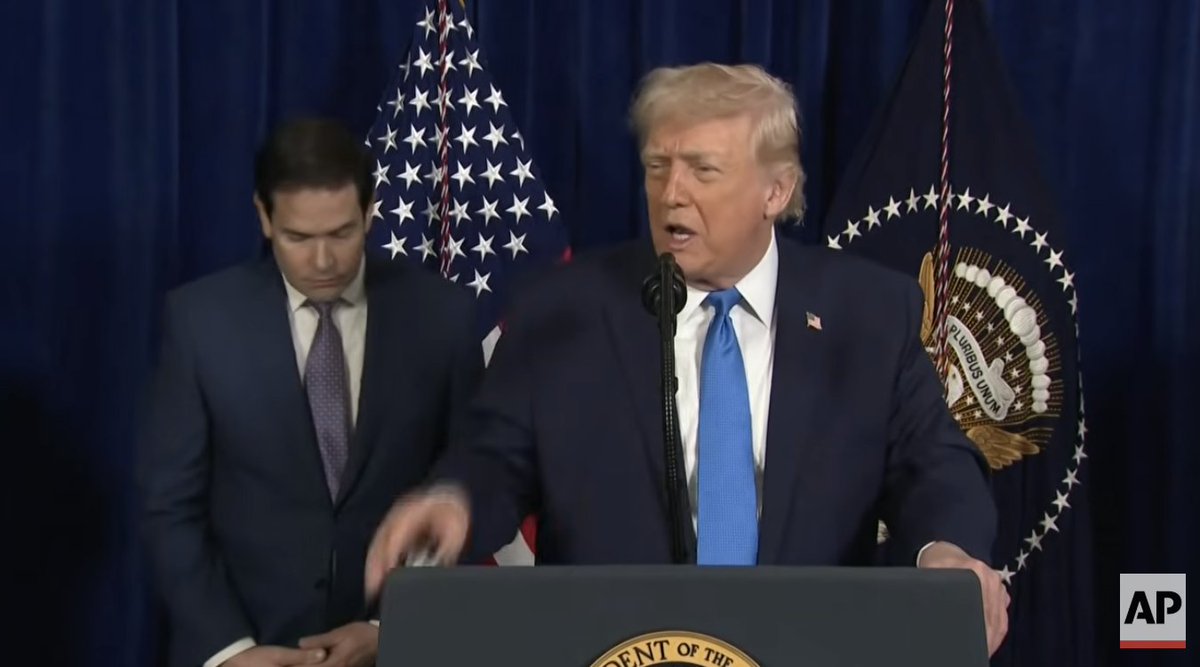Donald Trump: The Vice President [Delcy] had a long conversation with Marco Rubio and said, 'I'll do whatever you ask.' I think she had no choice.