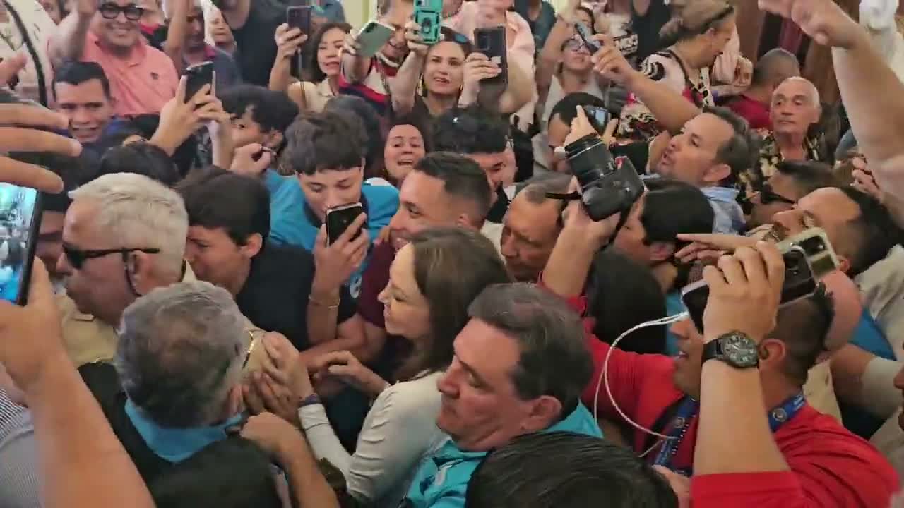Flavio Bolsonaro votes in Rio De Janeiro